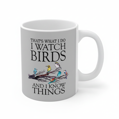 I Watch Birds And I Know Things Birding Shirt - birding print design