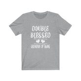 Double Blessed Grandma Of Twins Shirt, Grandma Of Twins Shirt, Grandma Of Twins Gift, Twins Grandmother Gift T-Shirt Image 1