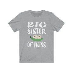 Big Sister Of Twins Shirt - big sister of twins design
