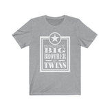Promoted To Big Brother Of Twins Shirt, Big Brother Of Twins Shirt, Big Brother Of Twins Gift Announcement T-Shirt Image 2