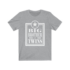 Big brother of twins two peas in a pod announcement tee for boy