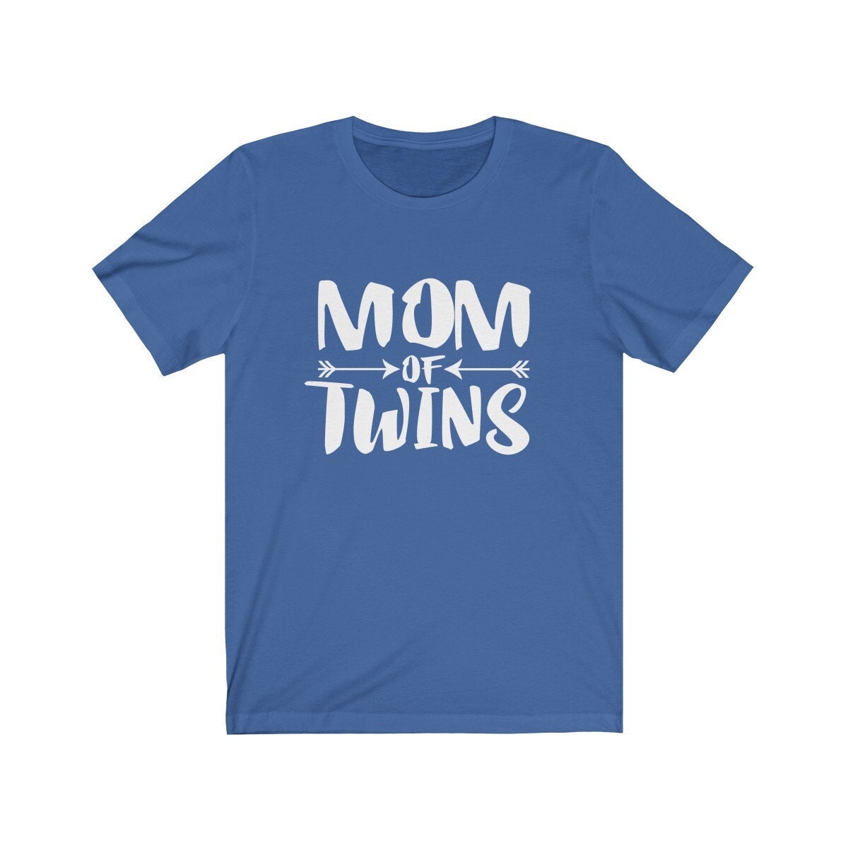 Mom Of Twins Announcement T-Shirt - mom of twins print design