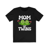 Mom Of Twins Shirt, Mom Of Twins Gift, Mom Of Twins Announcement, Mom Of Twins Pregnancy Mother Gift T-Shirt Image 2