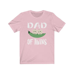 Dad Of Twins T-Shirt - dad of twins print design