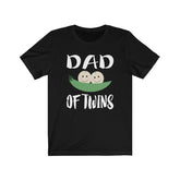 Dad Of Twins Shirt, Dad Of Twins Gift, Dad Of Twins Announcement, Father of Twins Gift T-Shirt Image 1