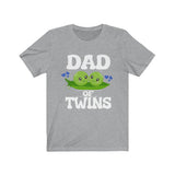 Dad Of Twins Shirt, Dad Of Twins Gift, Dad Of Twins Announcement Shirt, Father Of Twins Peas Gift T-Shirt Image 2