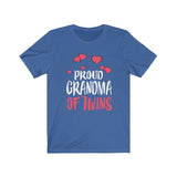 Proud Grandma Of Twins Shirt, Grandma Of Twins Gift, Grandma Of Twins Announcement Grandmother Gift T-Shirt Image 3