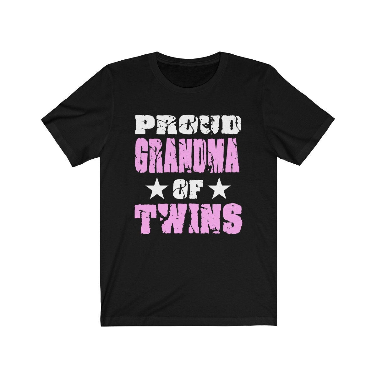 Proud Grandma Of Twins Shirt, Grandma Of Twins Gift, Grandma Of Twins Announcement, Twins Grandmother Gift T-Shirt Image 1