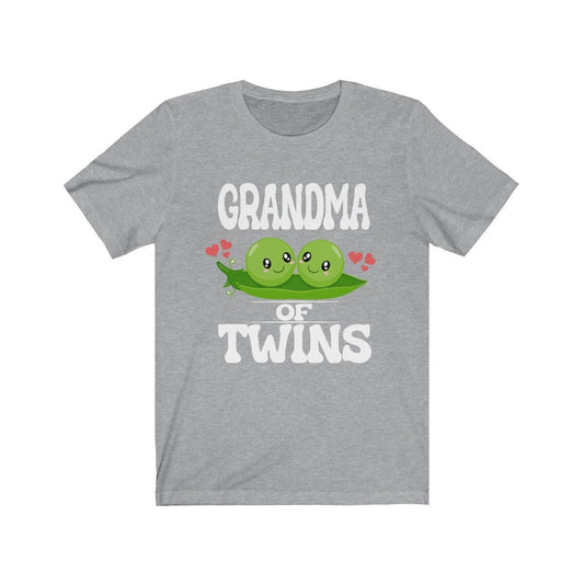 Grandma of twins grandmother announcement gift tee