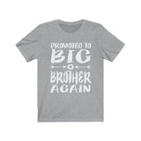 Promoted To Big Brother Again Shirt, Big Brother Shirt, Big Brother Announcement Gift T-Shirt Image 3
