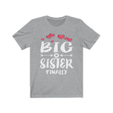 Big Sister Finally Shirt, Big Sister Gift, Big Sister Announcement Gift T-Shirt Image 4