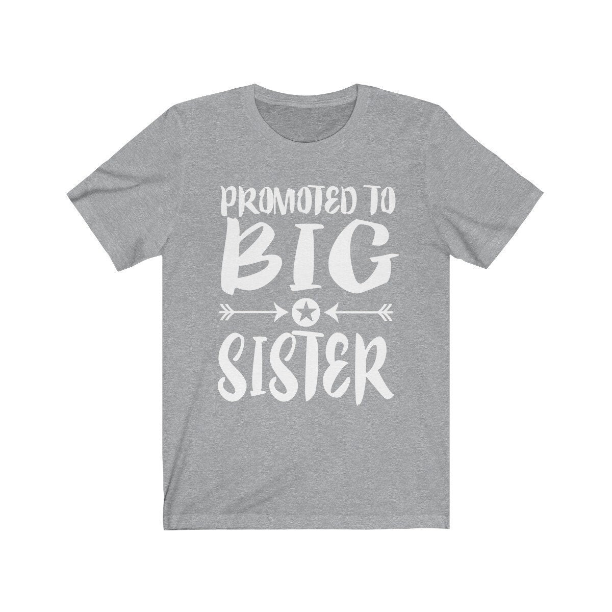 Promoted To Big Sister Shirt, Big Sister Shirt, Big Sister Announcement Gift For Girls T-Shirt Image 1