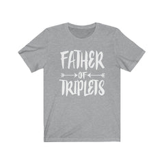 Dad Father Of Triplets Shirt - triplets dad print design