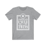 Proud Uncle Of Twins Shirt, Uncle Of Twins Shirt, Uncle Of Twins Announcement Gift T-Shirt Image 3