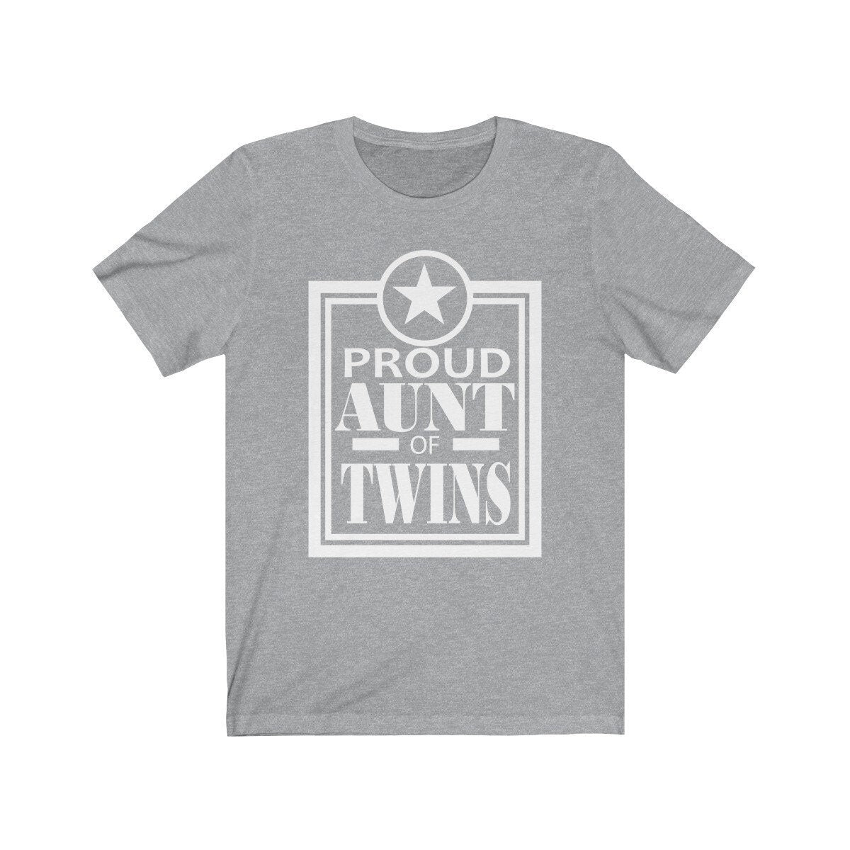 Proud Aunt Of Twins Shirt - aunt of twins design
