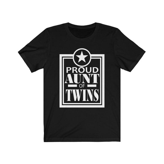 Proud Aunt Of Twins Shirt - aunt of twins design