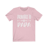 Promoted To Papa Shirt, Promoted To Dad Father Gift T-Shirt Image 4