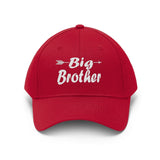Big Brother Arrow Gift Unisex Twill Hat Image 3