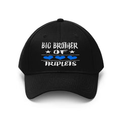 Big Brother Of Triplets Hat - big brother of triplets print design