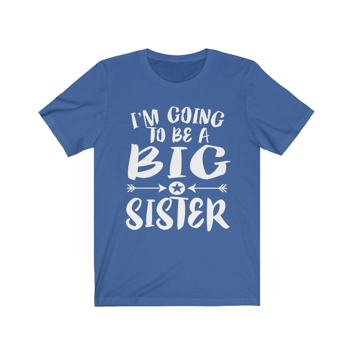 I am going to be a big sister sibling announcement tee for girl