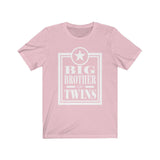 Big Brother Of Twins Shirt, Big Brother Of Twins Gift, Brother Of Twins Announcement T-Shirt Image 2