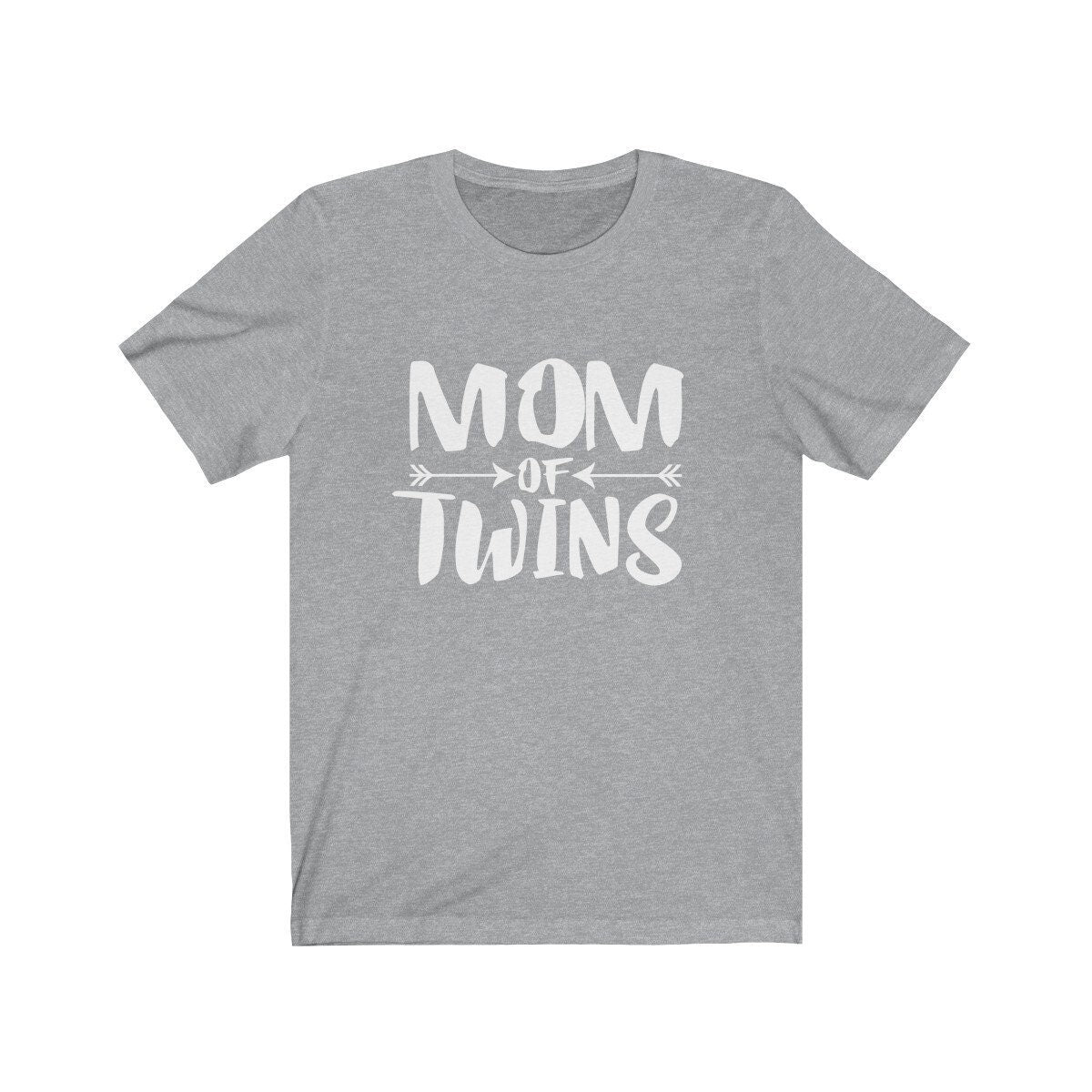 Mom Of Twins Announcement T-Shirt - mom of twins print design