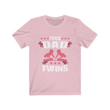 Proud Dad Of Twins Shirt, Dad Of Twins gift, Dad Of Twins Announcement, Twins Father Gift T-Shirt Image 4