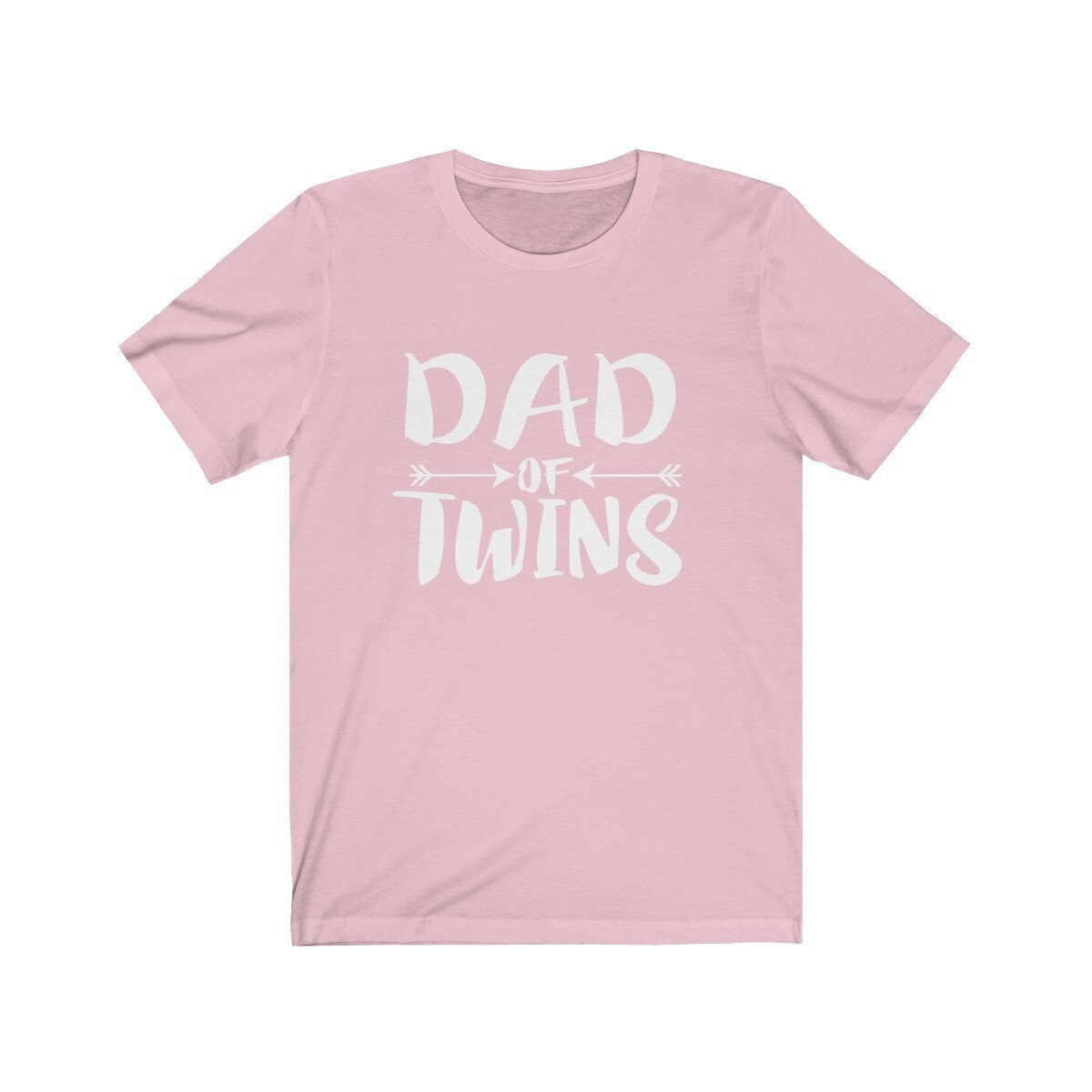Twin Dad Announcement T-Shirt - twin dad print design