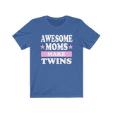 Awesome Moms Make Twins Shirt, Mom Of Twins Gift, Mom Of Twins Announcement Mother Gift T-Shirt Image 4