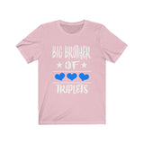 Big Brother of Triplets Shirt, Big Brother Of Triplets Gift, Triplet Brother T-Shirt Image 2