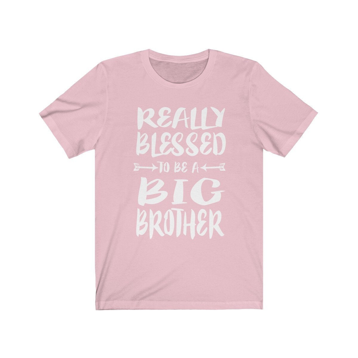 Really Blessed To Be A Big Brother Shirt - blessed big brother design
