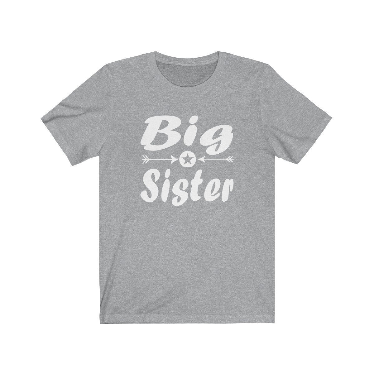 Big Sister Shirt, Big Sister Gift, Big Sister Announcement T-Shirt Image 1