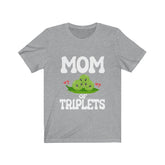 Mom Of Triplets Shirt, Mom Of Triplets Gift, Mom Of Triplets Gift Mother Pregnancy Announcement Peas T-Shirt Image 1