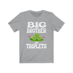 Big Brother Of Triplets Shirt - big brother of triplets design