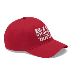 Big Brother Of Triplets Hat - big brother of triplets print design