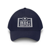 Promoted To Big Brother Gift Unisex Twill Hat Image 1