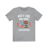 Just A Girl Who Loves Aquariums Fish Adult Toddler Infant Kids Gift T-Shirt Image 4
