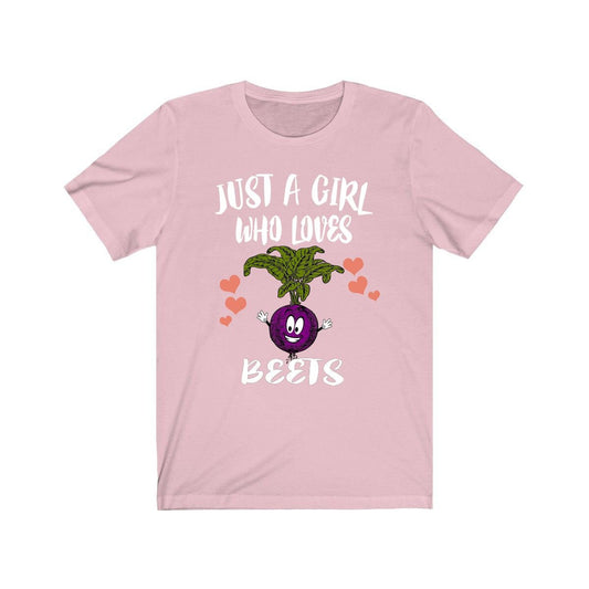 Just A Girl Who Loves Beets Vegetable Shirt - beet print design