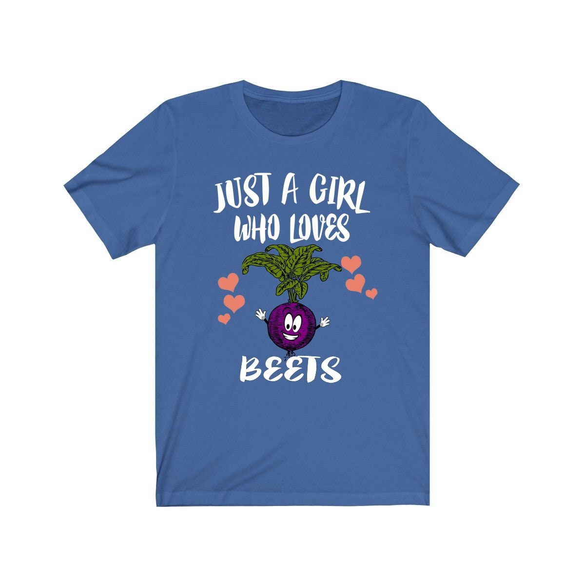 Just A Girl Who Loves Beets Vegetable Shirt - beet print design