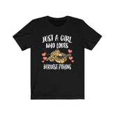 Just A Girl Who Loves Burmese Pythons Snakes Shirt, Python Owner Shirt, Python Gift, Animal Adult Toddler Infant Kids Gift T-Shirt Image 1