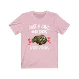 Just A Girl Who Loves Carpet Pythons Snakes Shirt, Python Lover Gift, Animal Adult Toddler Infant Kids Gift T-Shirt Image 2