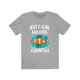 Just A Girl Who Loves Clownfish Shirt, Clownfish Lover Gift, Clownfish Shirt, Animal Toddler Infant Kids Gift T-Shirt Image 3