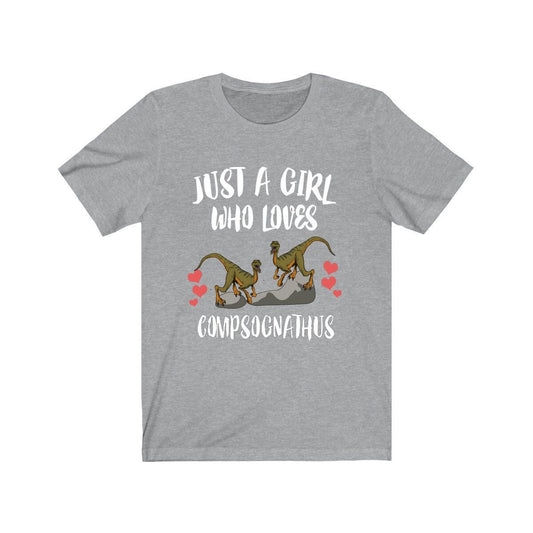 Compsognathus T-Shirt for Girls - compsognathus print design