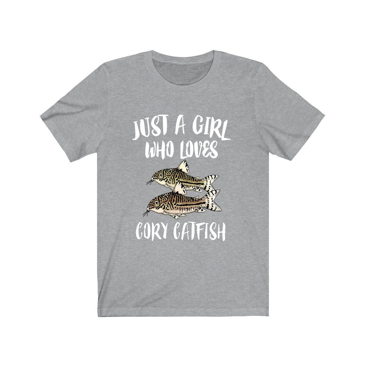 Just A Girl Who Loves Cory Catfish Shirt - cory catfish print design