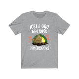 Just A Girl Who Loves Dimetrodons Dinosaur Shirt, Dimetrodon shirt, Dinosaur Lover Shirt, Animals Toddler Infant Kids Gift T-Shirt Image 3