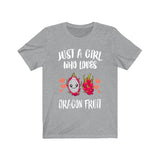 Just A Girl Who Loves Dragon Fruit Adult Toddler Infant Kids Gift T-Shirt Image 3