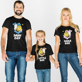 Bee Family Matching Dad Mom Brother Sister Baby Animal Gift T-Shirts Image 1