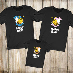 Bee Family Matching T-Shirts - bee family print design