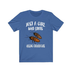 Girl Who Loves Hissing Cockroaches Shirt - hissing cockroach print design