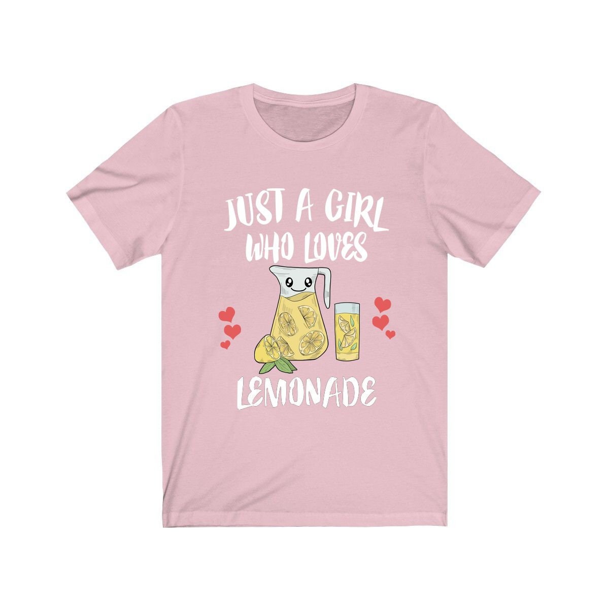 Just A Girl Who Loves Lemonade Shirt - lemonade print design